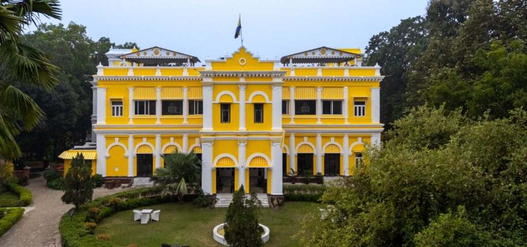 The Belgadia Palace, a royal residence turned into a boutique hotel, will host the
guests attending ‘The Chhau - A Music Festival’ in late January 2026.