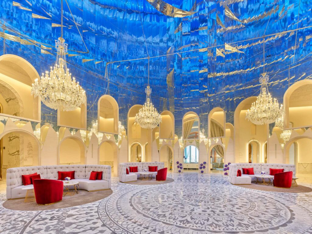 raffles atrium