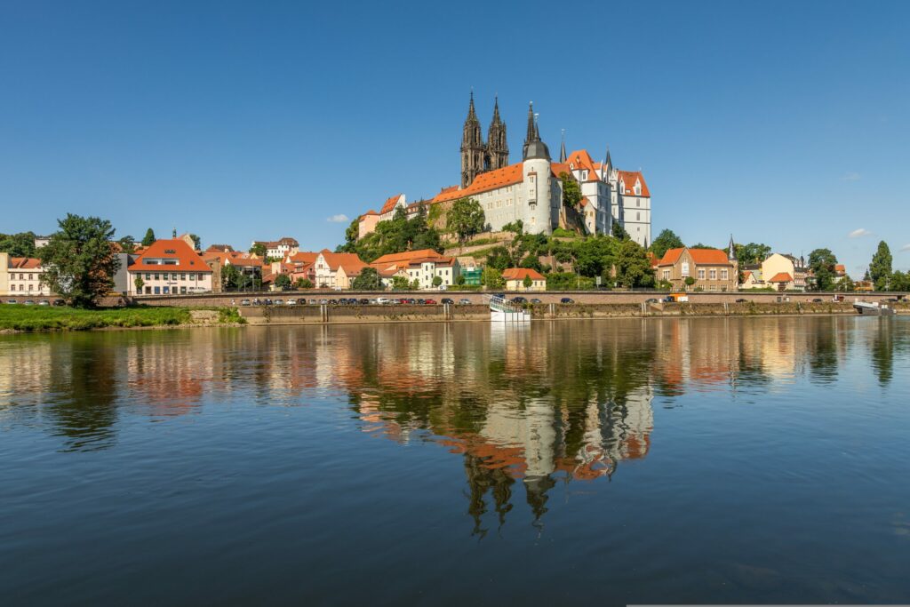 The picturesque setting belies Meissen's outsized importance in European history. It’s the 
birthplace of European porcelain, a material so precious it earned the sobriquet ‘white gold’.