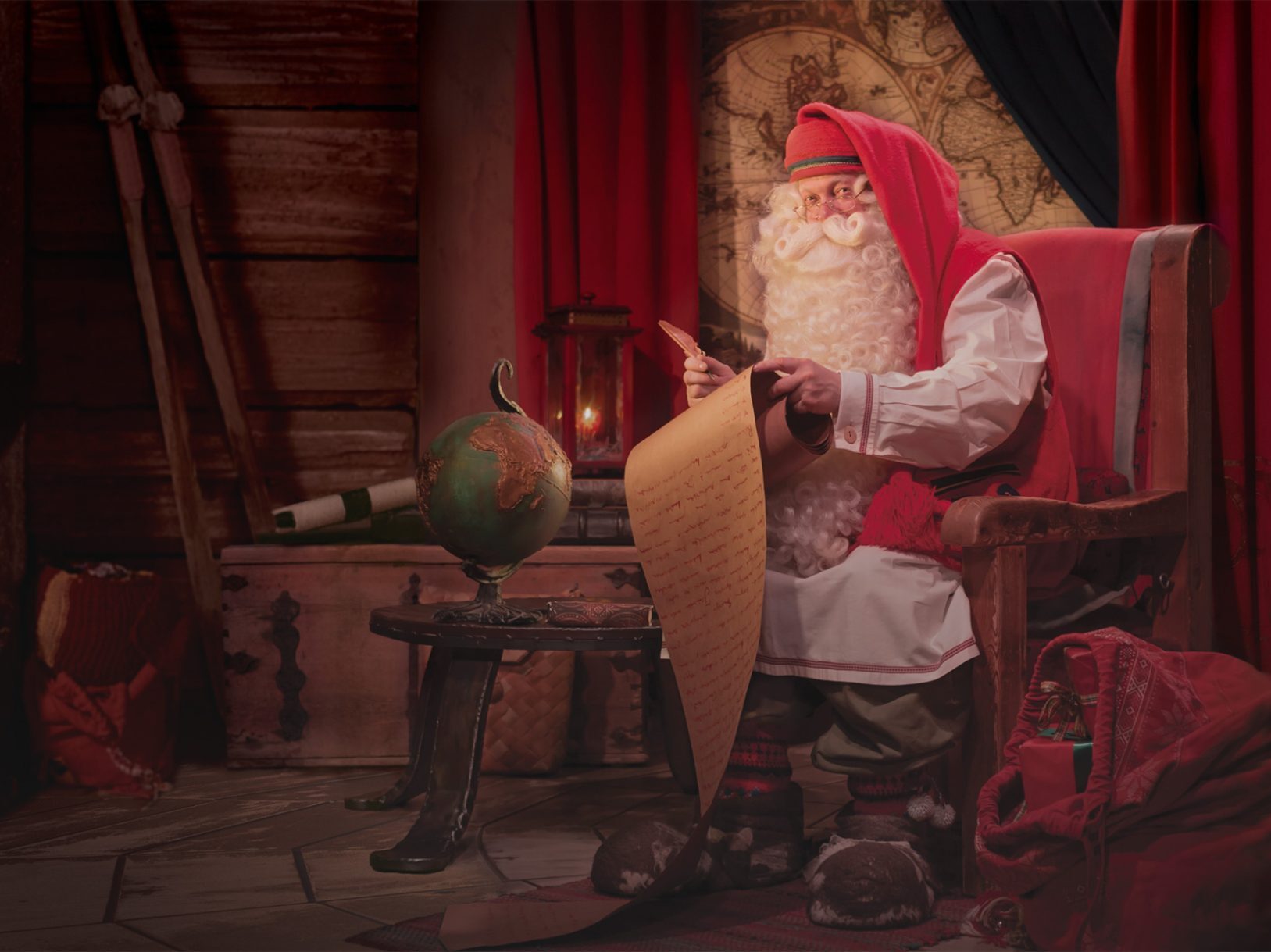  Cross the Arctic Circle in Santa Claus village and visit Santa any day of the year! Photo courtesy: santaclausvillage